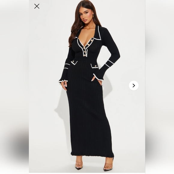 Fashion Nova Dresses & Skirts - Fashion Nova Karenna Maxi Dress Can Fit  L